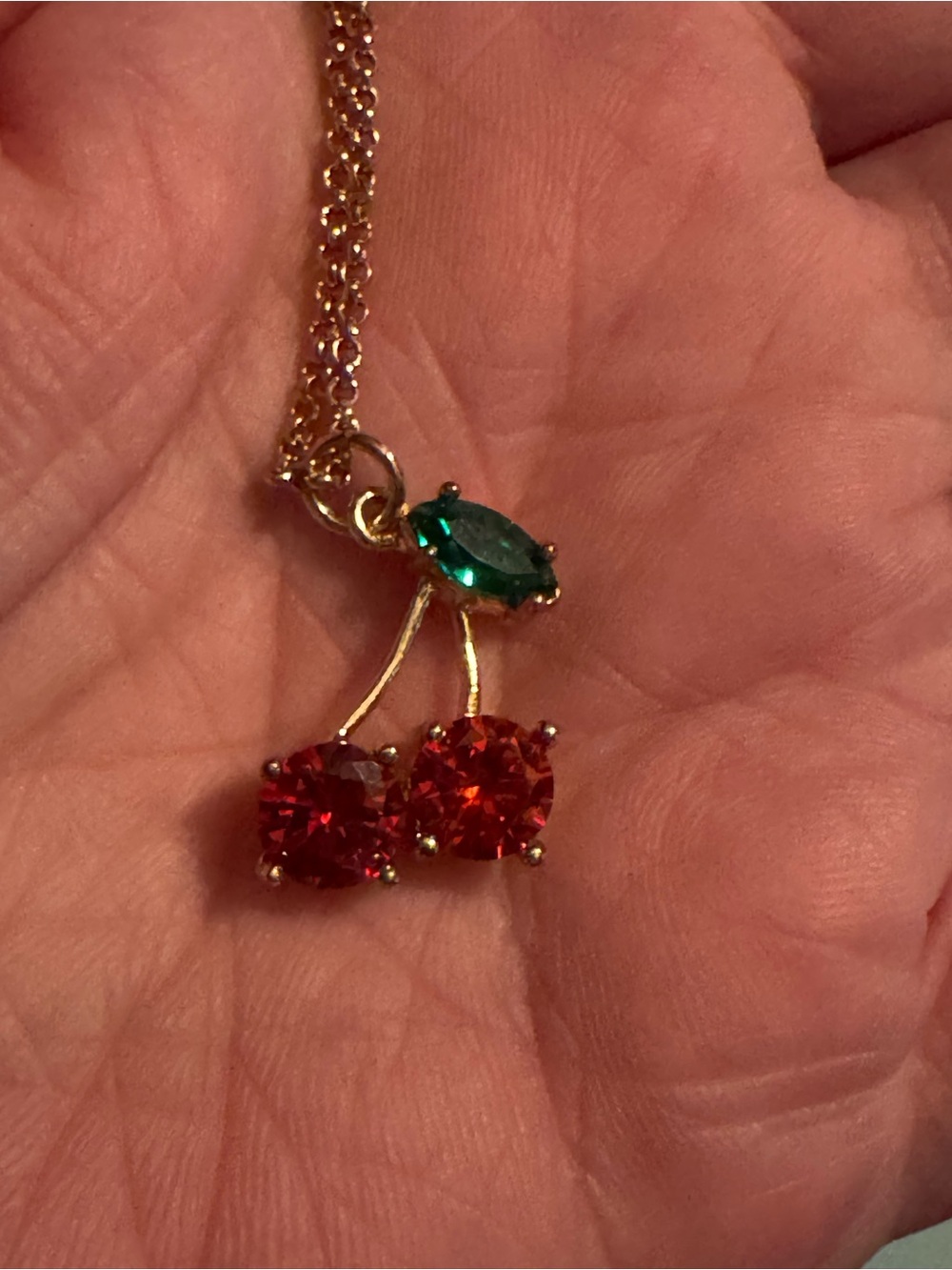 Kate Spade New York Ma Cherie Cherry Mini Pendant Necklace & Earrings - Picture 3 of 7